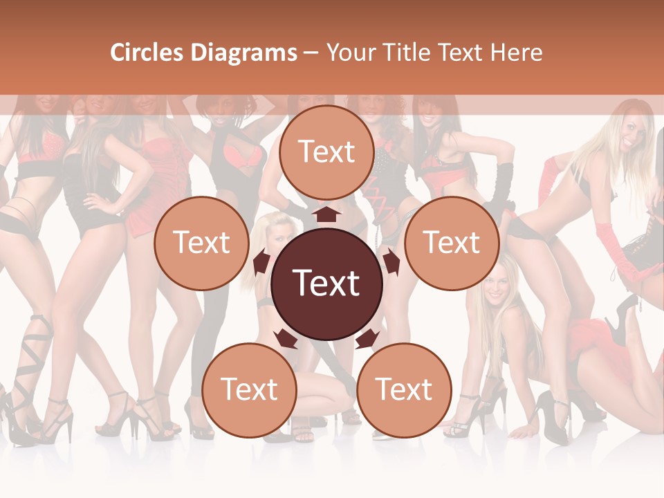 Women Photography Poses PowerPoint Template