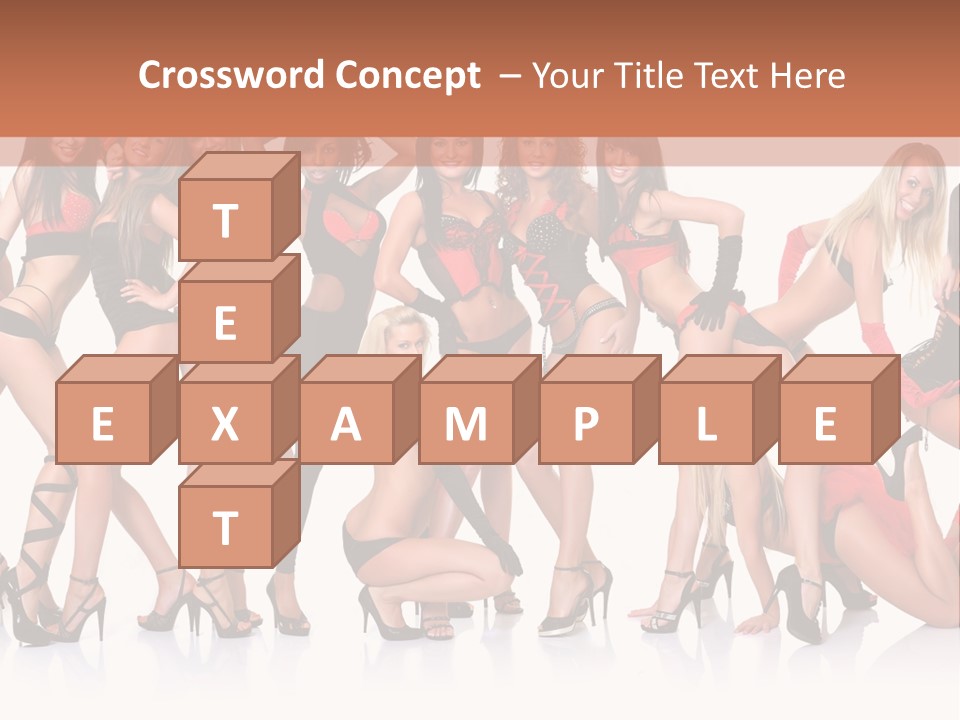 Women Photography Poses PowerPoint Template