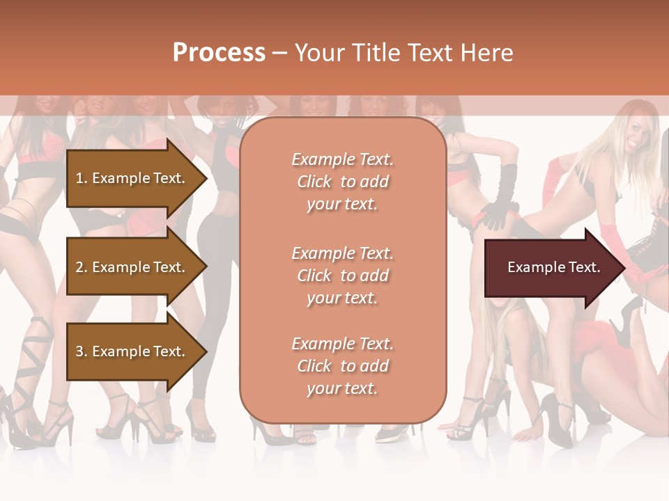 Women Photography Poses PowerPoint Template