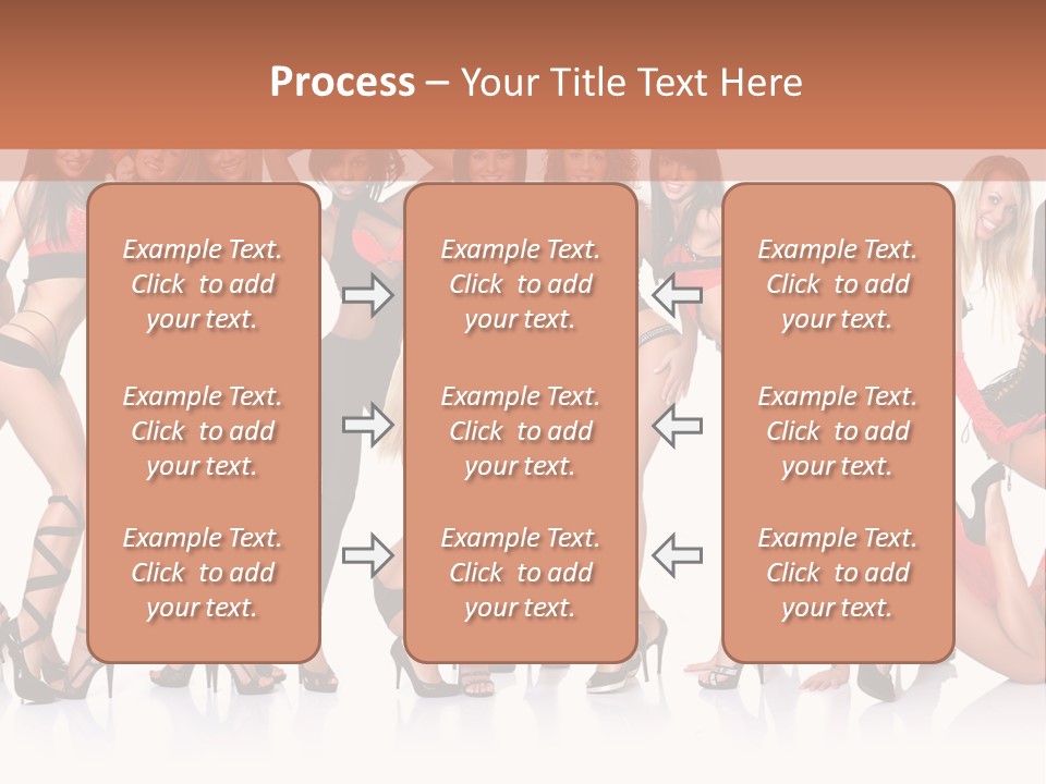 Women Photography Poses PowerPoint Template