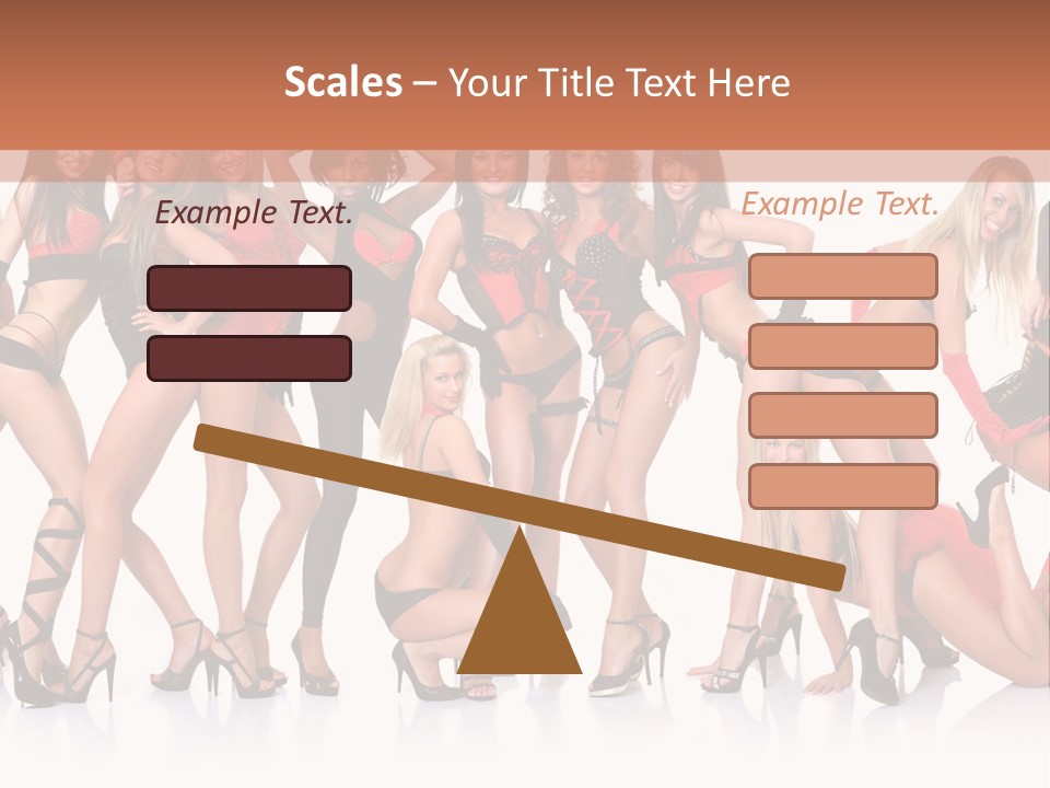 Women Photography Poses PowerPoint Template