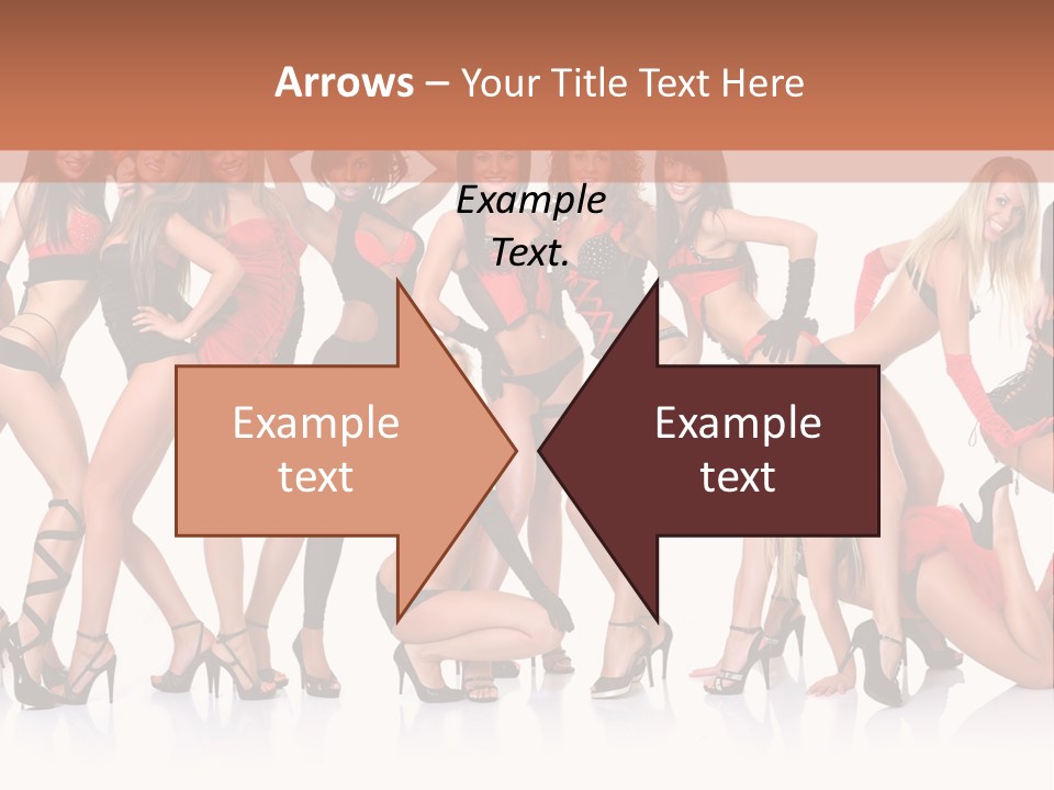 Women Photography Poses PowerPoint Template