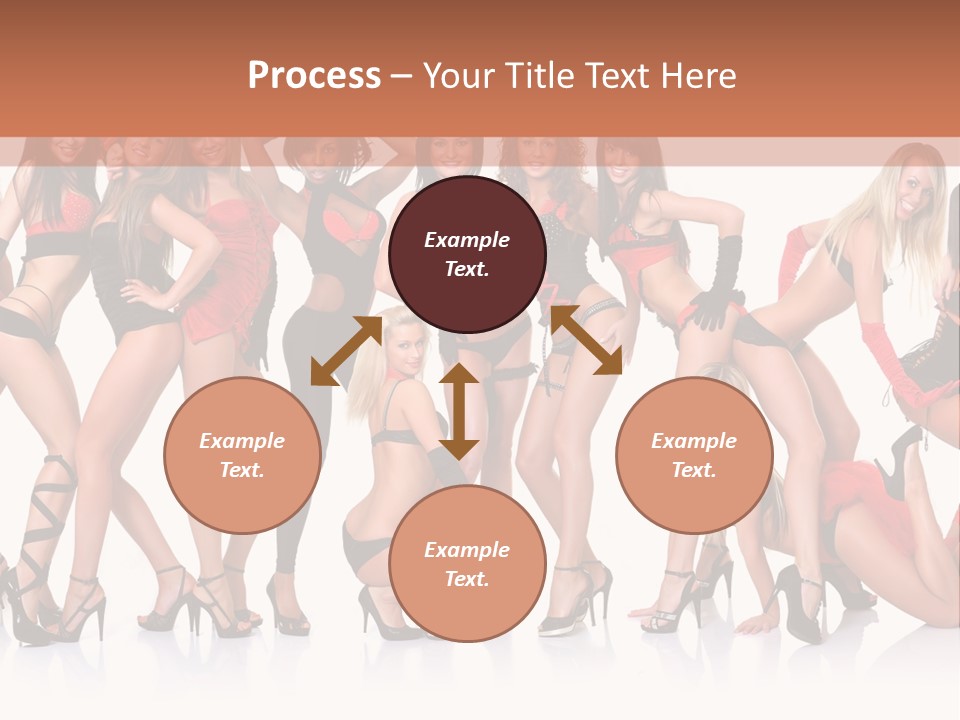 Women Photography Poses PowerPoint Template