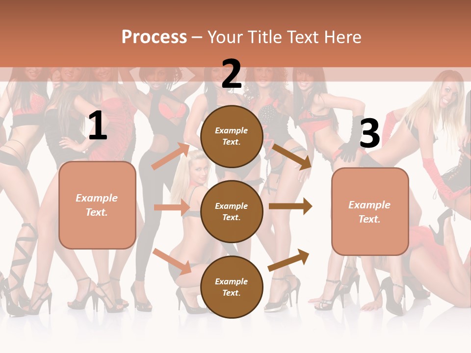 Women Photography Poses PowerPoint Template