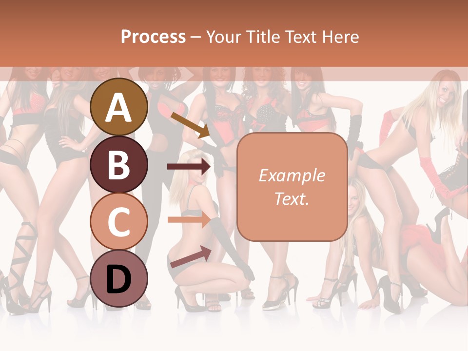 Women Photography Poses PowerPoint Template