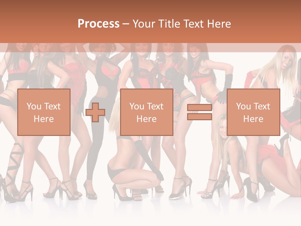 Women Photography Poses PowerPoint Template