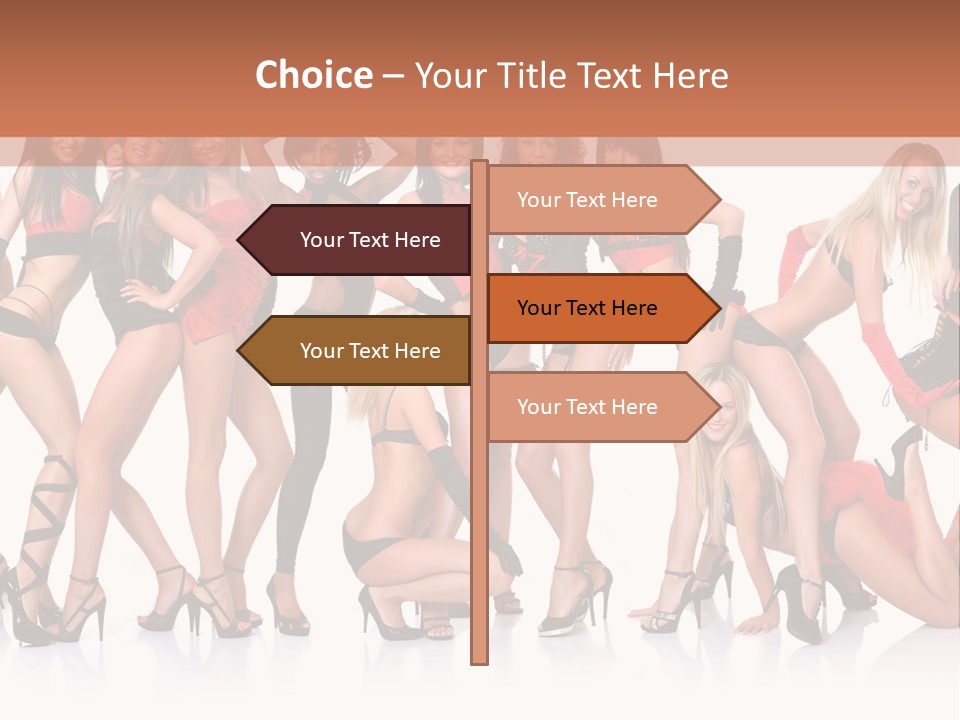 Women Photography Poses PowerPoint Template