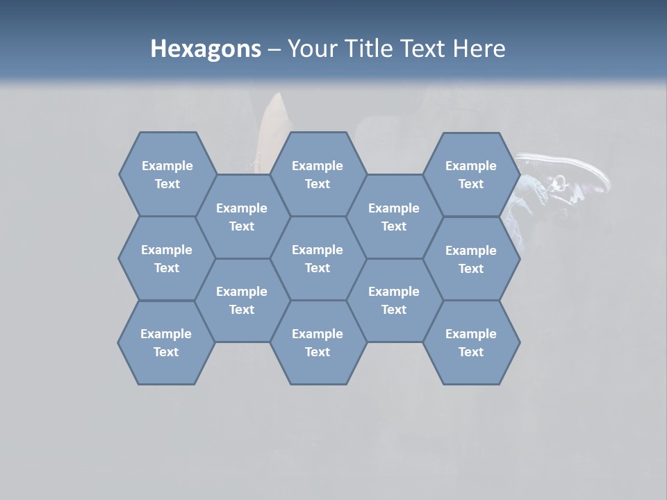 Jump Movement Woman PowerPoint Template