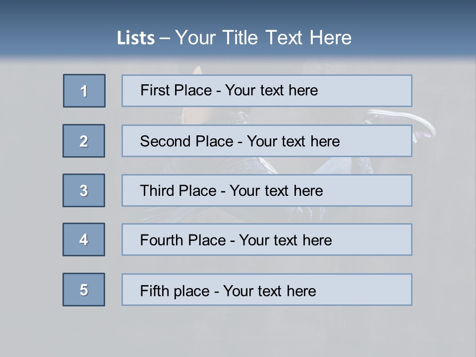 Jump Movement Woman PowerPoint Template