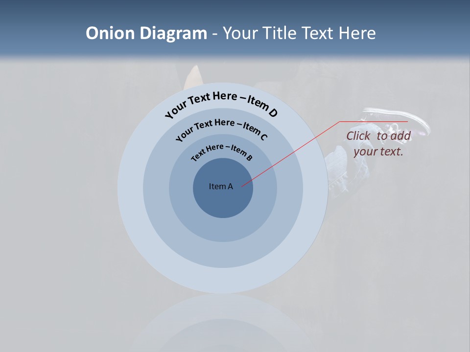 Jump Movement Woman PowerPoint Template