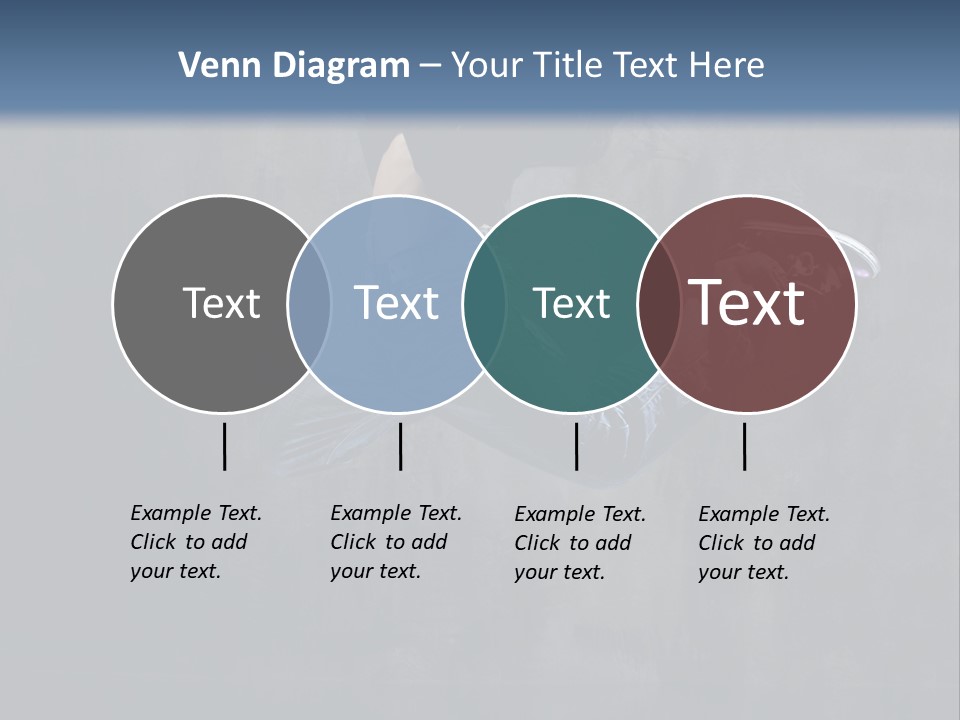 Jump Movement Woman PowerPoint Template