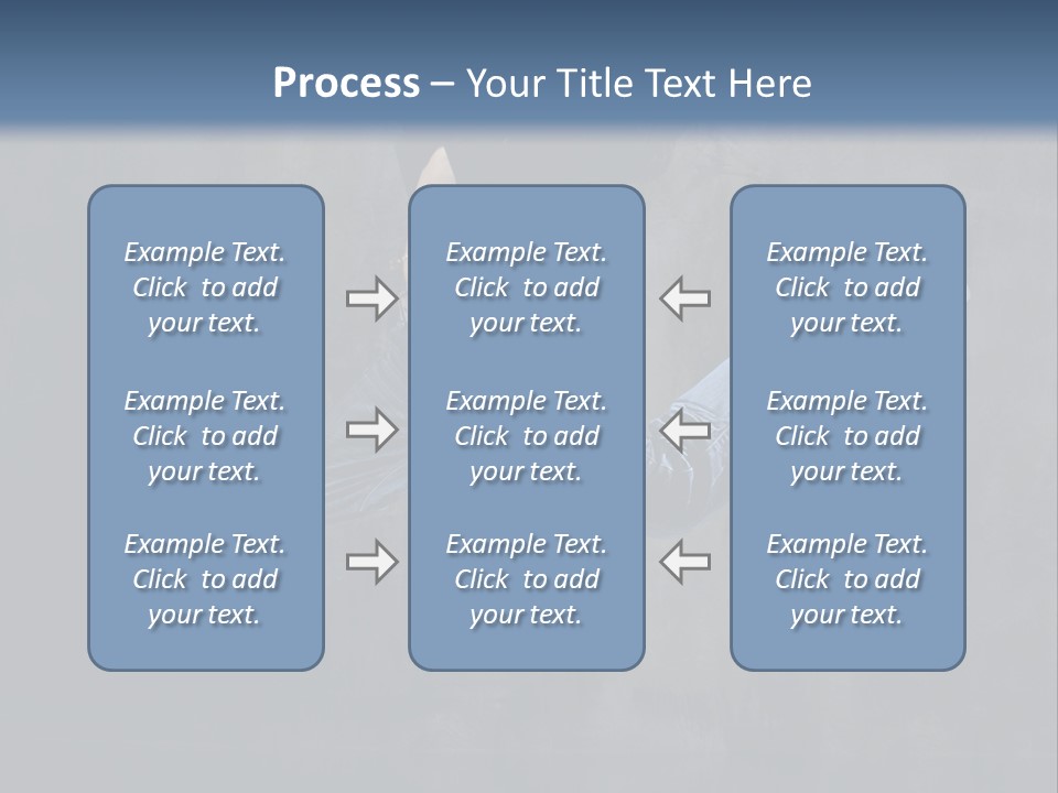Jump Movement Woman PowerPoint Template