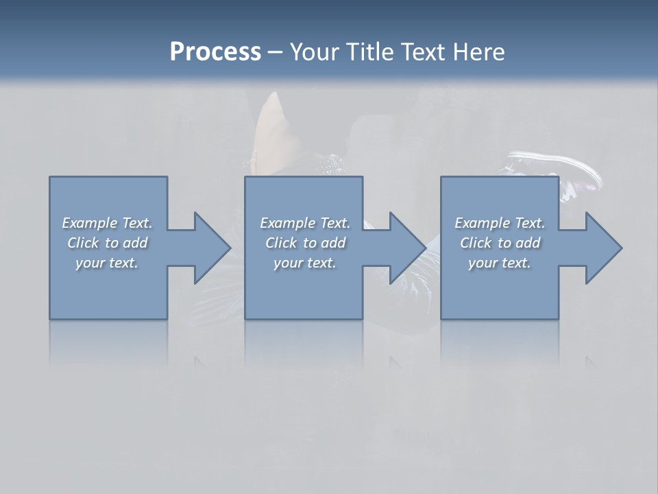 Jump Movement Woman PowerPoint Template