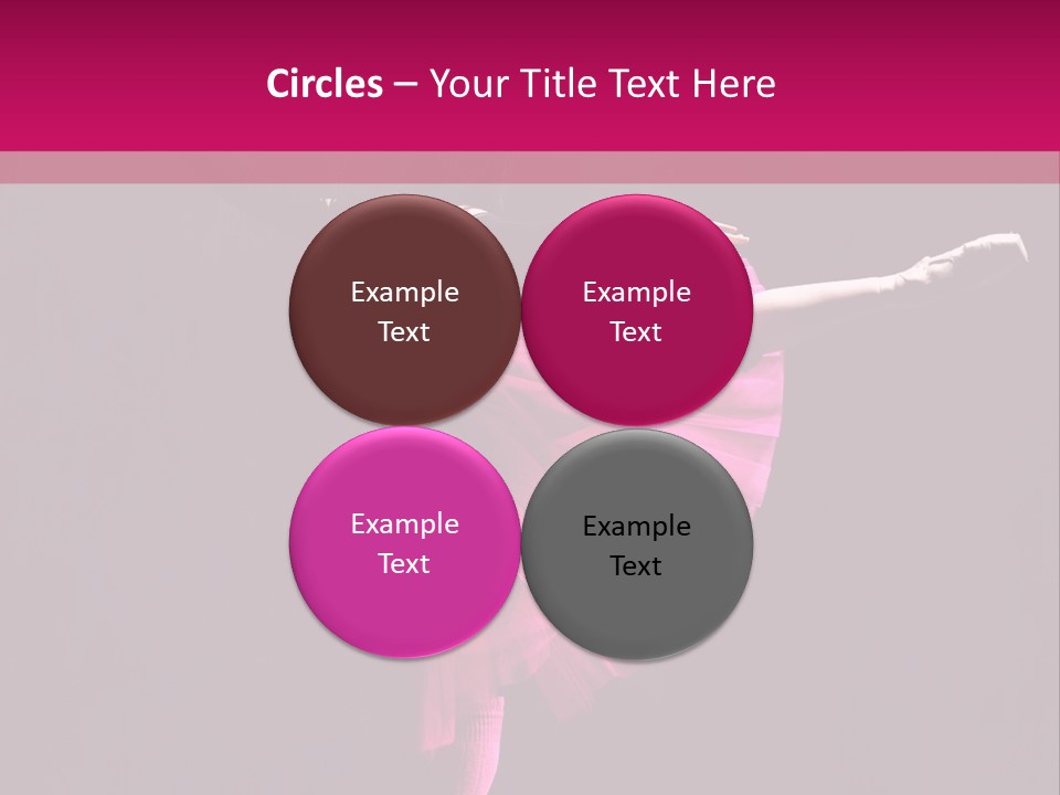 Dancer Vertical Moving PowerPoint Template