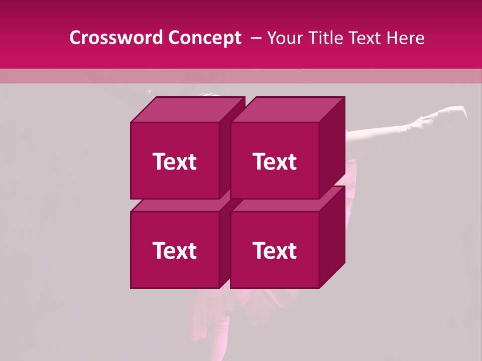 Dancer Vertical Moving PowerPoint Template