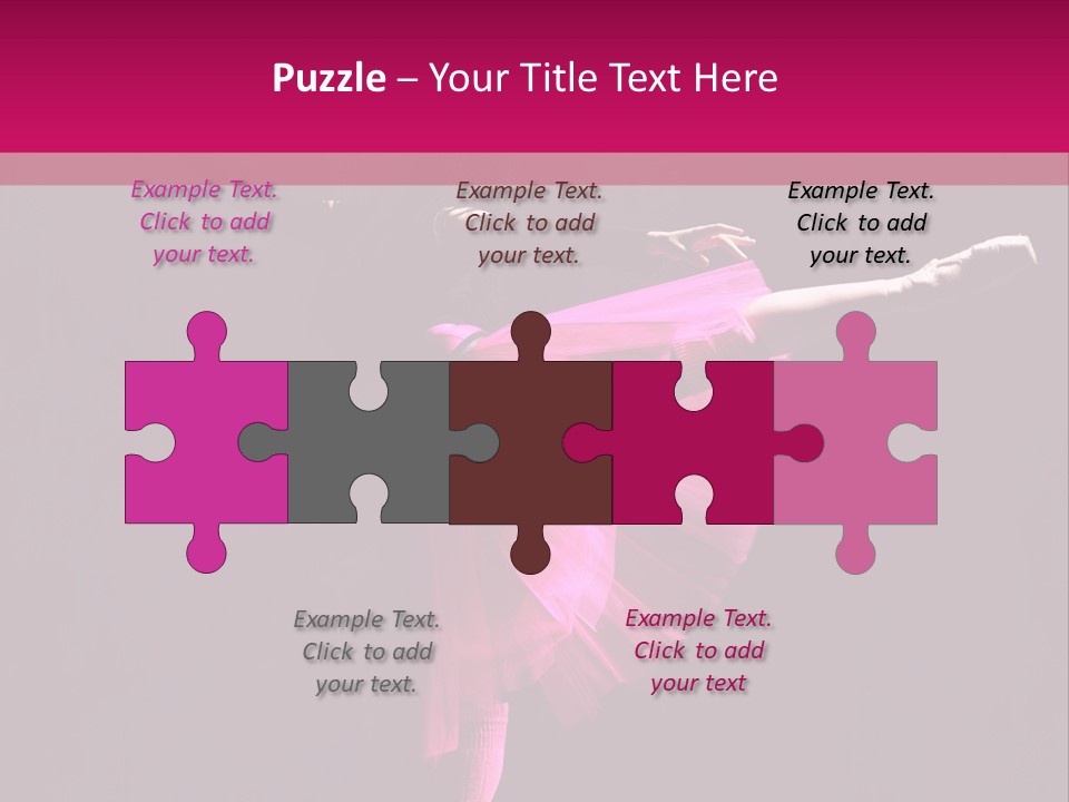 Dancer Vertical Moving PowerPoint Template