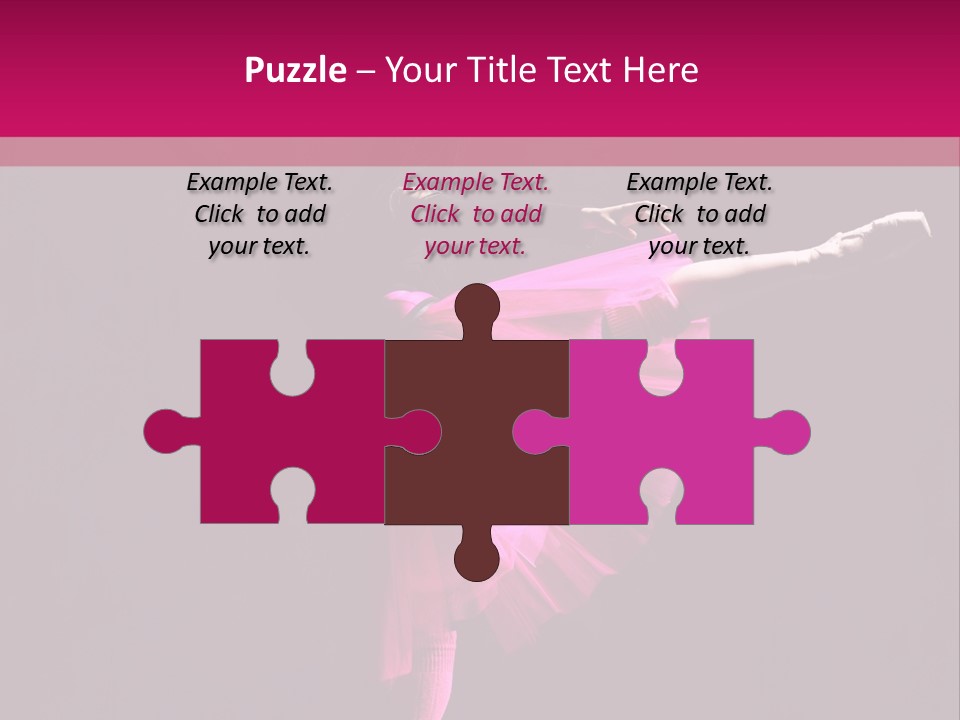 Dancer Vertical Moving PowerPoint Template