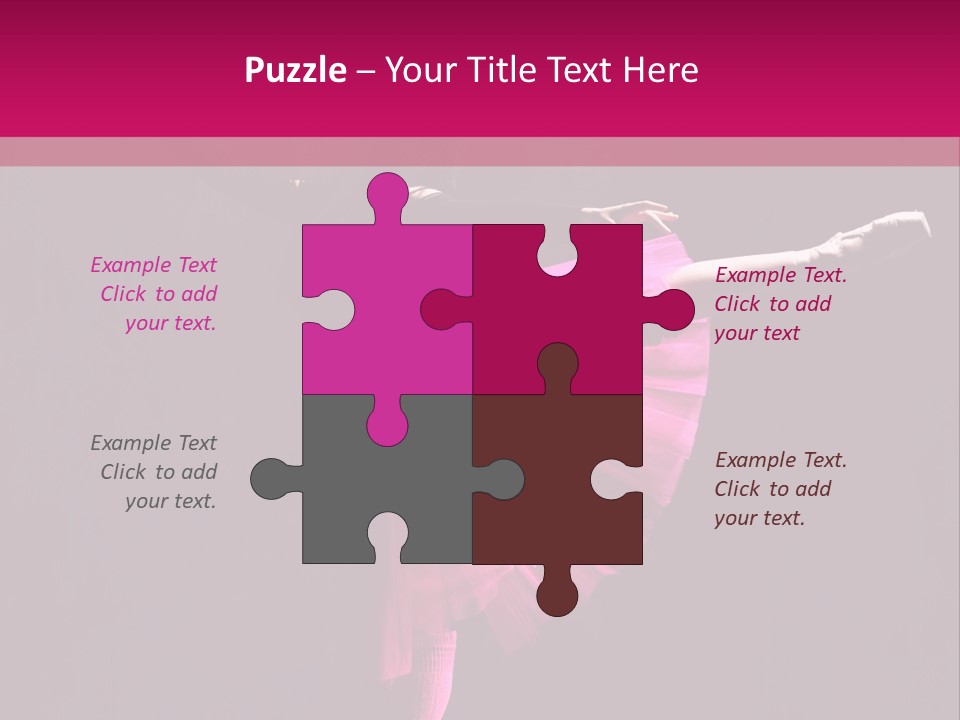 Dancer Vertical Moving PowerPoint Template