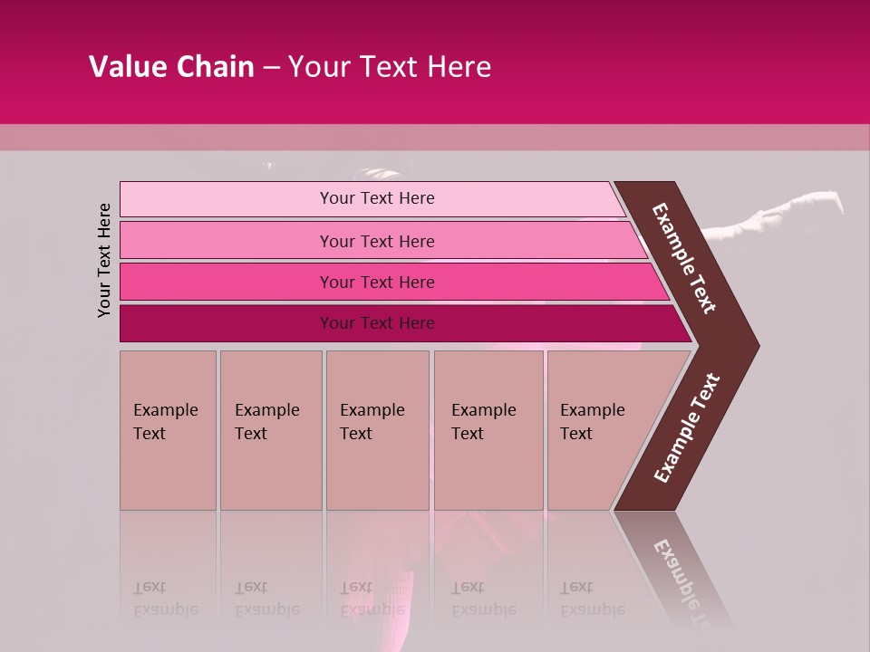 Dancer Vertical Moving PowerPoint Template