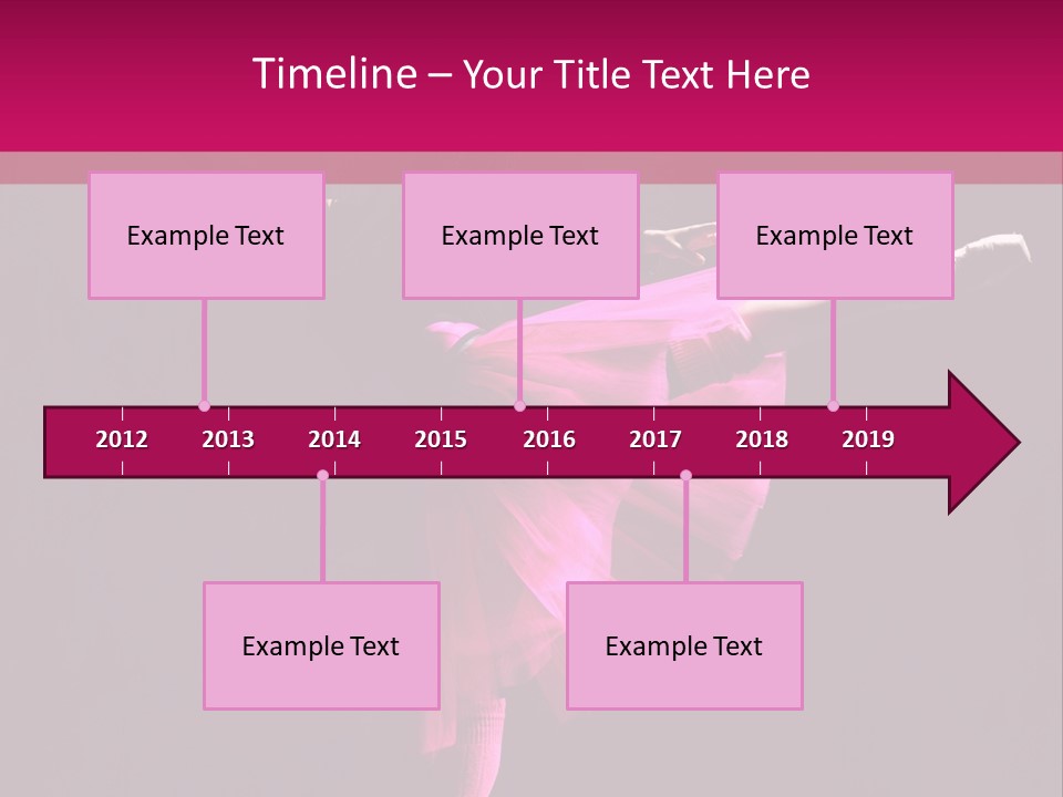 Dancer Vertical Moving PowerPoint Template