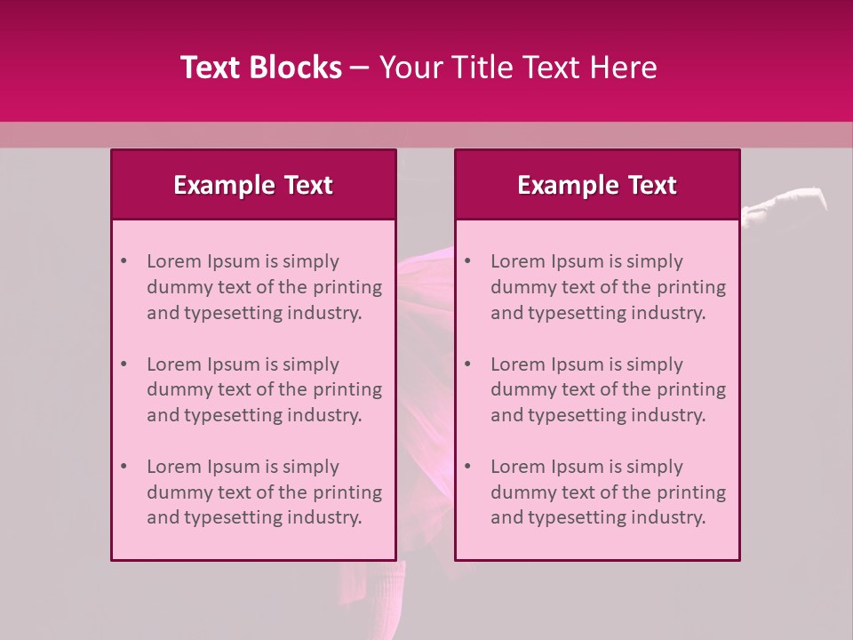 Dancer Vertical Moving PowerPoint Template