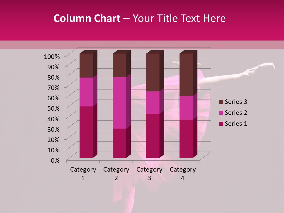 Dancer Vertical Moving PowerPoint Template