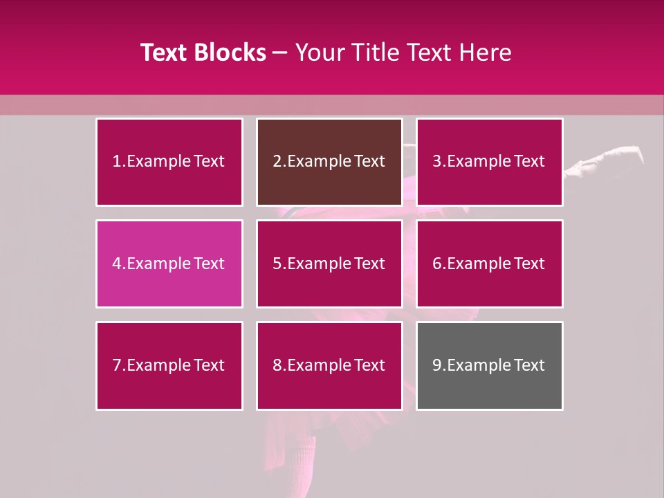Dancer Vertical Moving PowerPoint Template