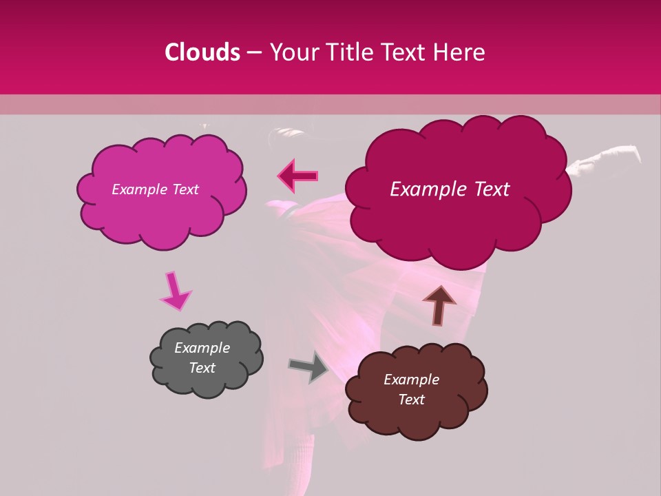 Dancer Vertical Moving PowerPoint Template