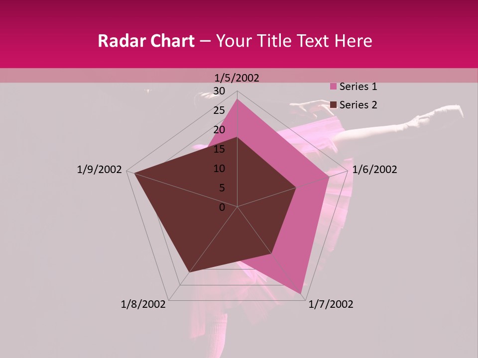 Dancer Vertical Moving PowerPoint Template