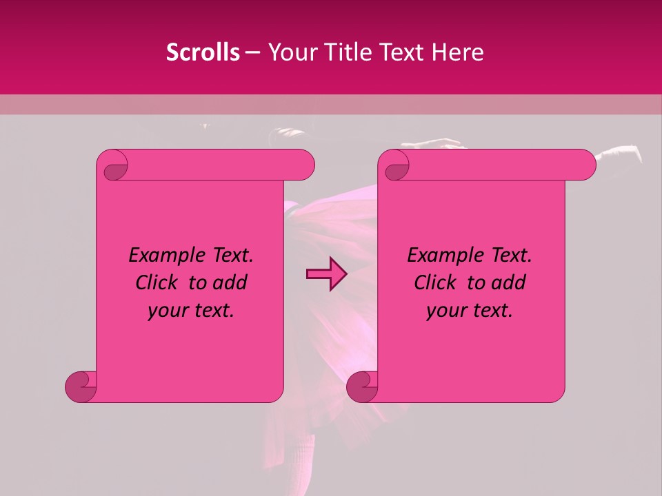 Dancer Vertical Moving PowerPoint Template