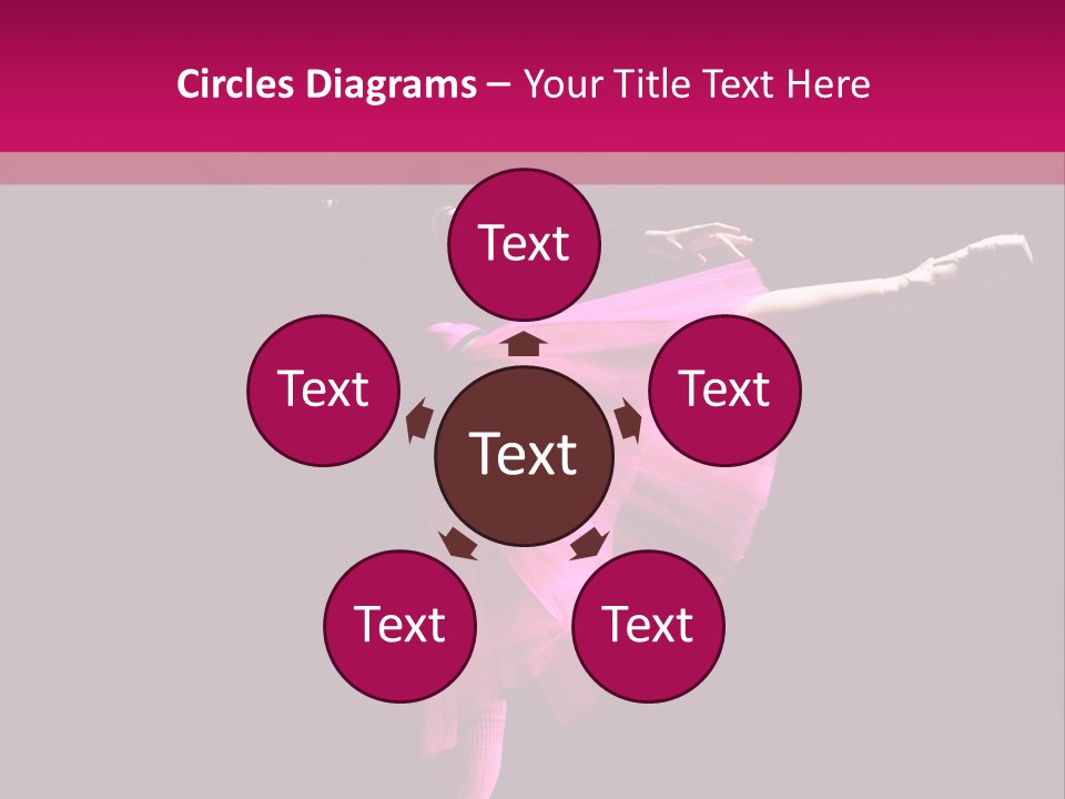 Dancer Vertical Moving PowerPoint Template