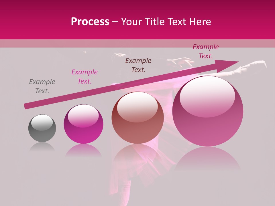 Dancer Vertical Moving PowerPoint Template