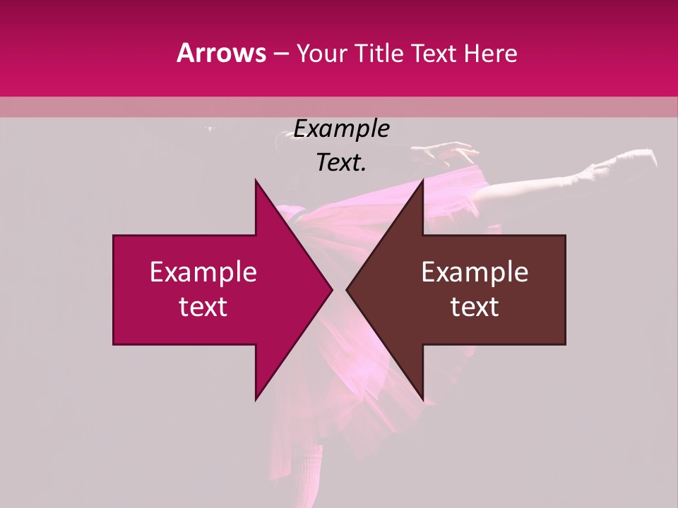 Dancer Vertical Moving PowerPoint Template