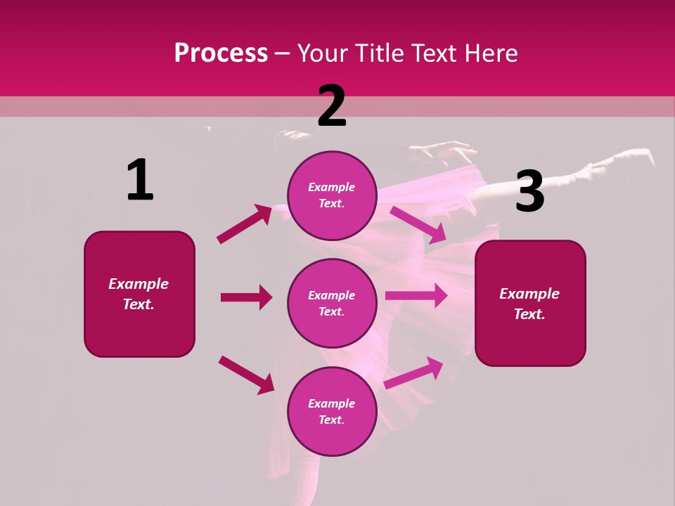 Dancer Vertical Moving PowerPoint Template