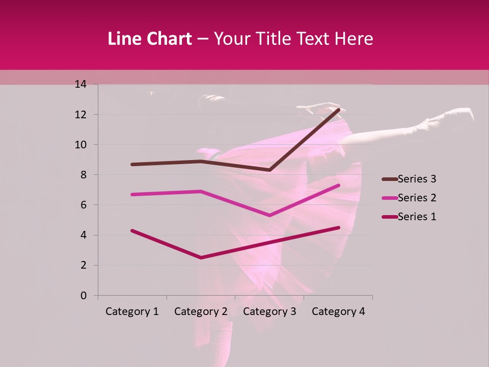 Dancer Vertical Moving PowerPoint Template