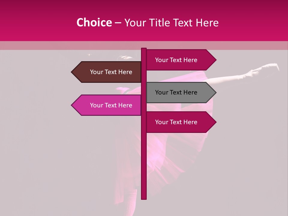 Dancer Vertical Moving PowerPoint Template