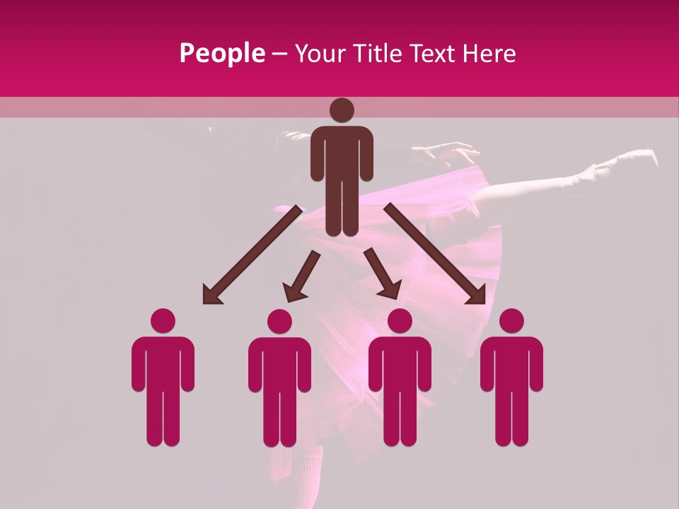 Dancer Vertical Moving PowerPoint Template