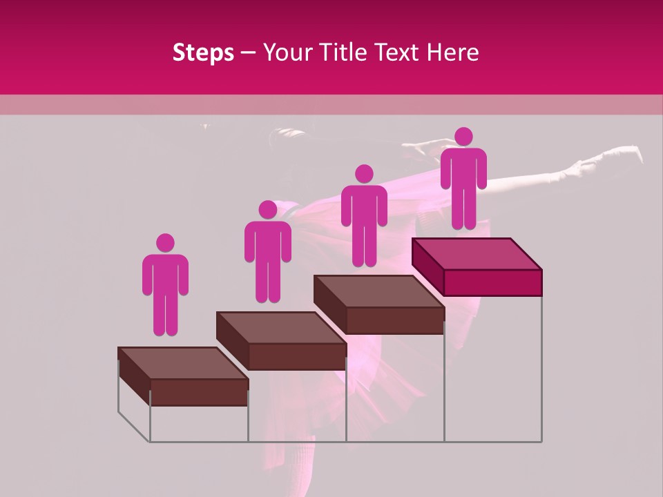 Dancer Vertical Moving PowerPoint Template