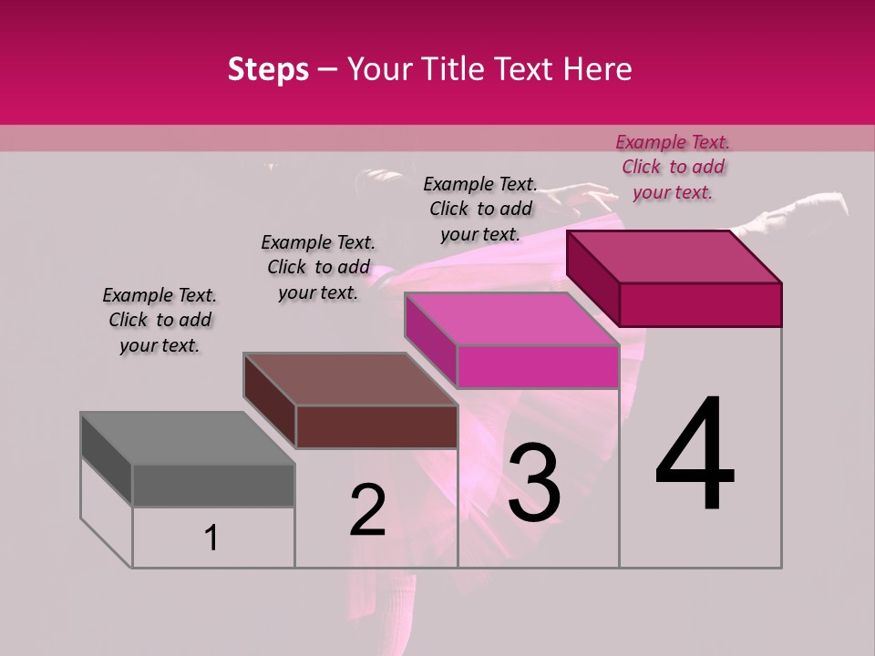 Dancer Vertical Moving PowerPoint Template