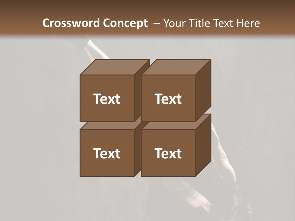 Pose Stunt Elegance PowerPoint Template