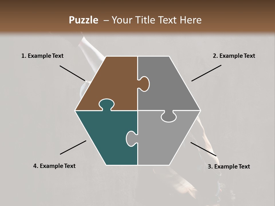 Pose Stunt Elegance PowerPoint Template