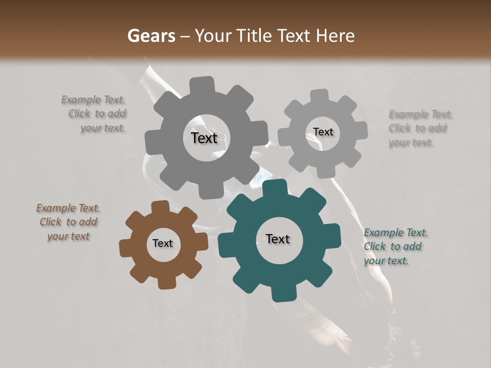 Pose Stunt Elegance PowerPoint Template