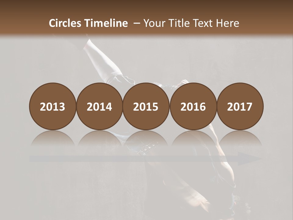 Pose Stunt Elegance PowerPoint Template