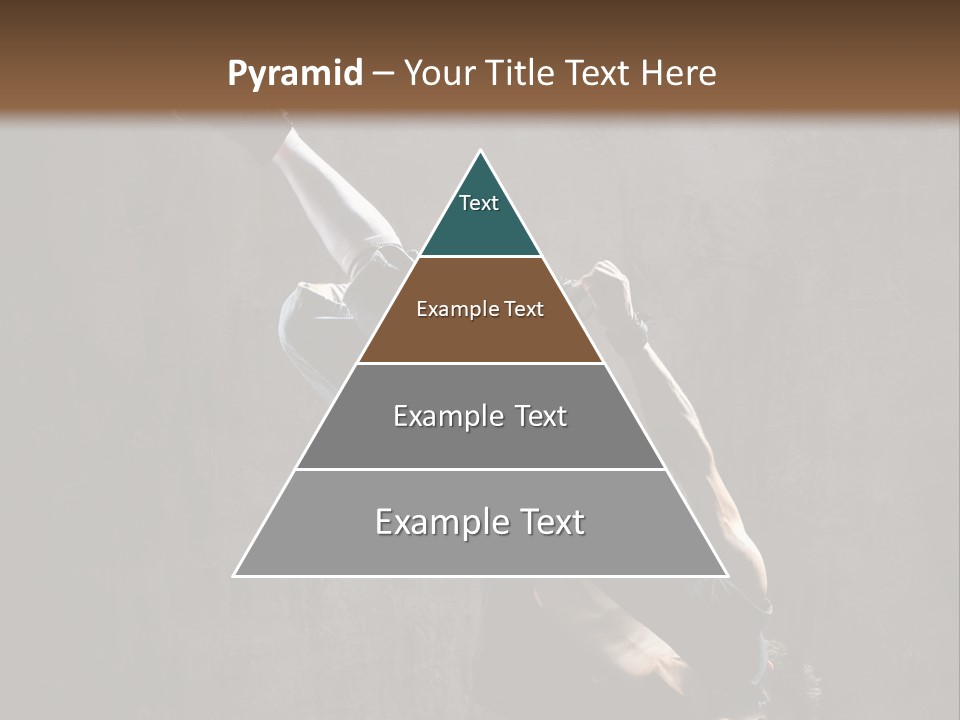 Pose Stunt Elegance PowerPoint Template