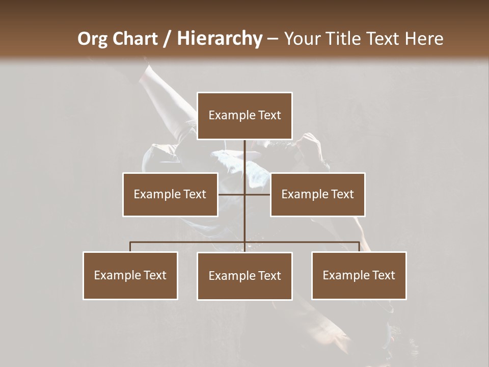 Pose Stunt Elegance PowerPoint Template