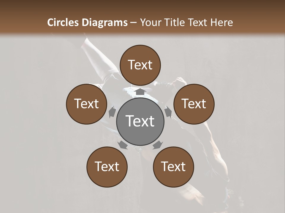 Pose Stunt Elegance PowerPoint Template