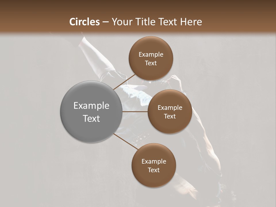 Pose Stunt Elegance PowerPoint Template