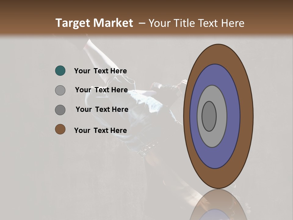 Pose Stunt Elegance PowerPoint Template