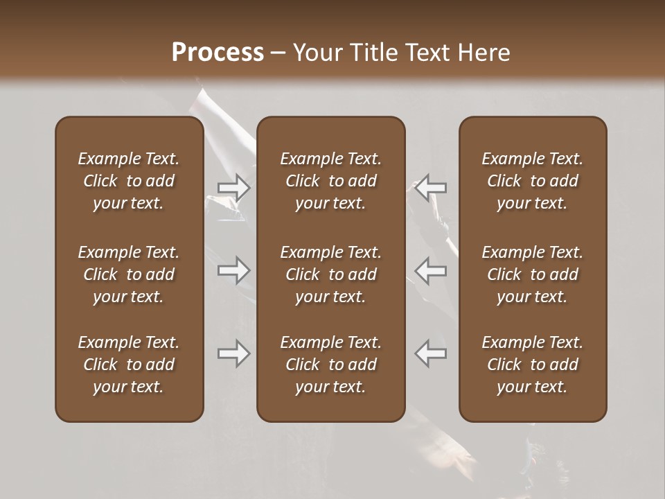 Pose Stunt Elegance PowerPoint Template