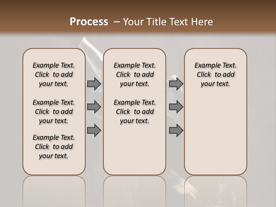 Pose Stunt Elegance PowerPoint Template